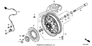 Front Wheel Schematic