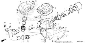 Air Cleaner Schematic