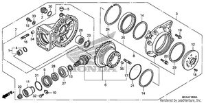 Final Driven Gear Schematic