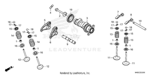 Camshaft@valve Schematic