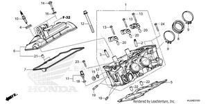 Cylinder Head Schematic