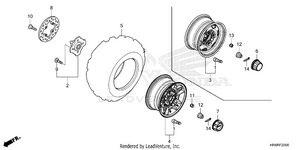 Front Wheel Schematic
