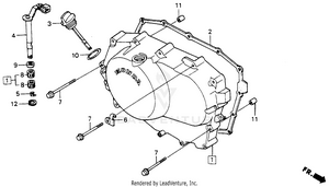 Right Crankcase Cover Schematic