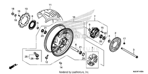 Rear Wheel Schematic