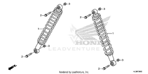Rear Shock Absorber Schematic