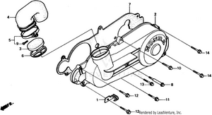 Left Side Cover Schematic