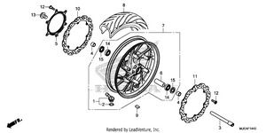 Front Wheel Schematic