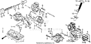 Carburetor Comp. Parts Schematic