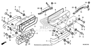 Cylinder Head Cover Schematic