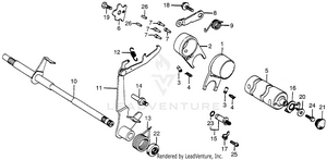 Gearshift Drum Schematic