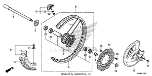 Front Wheel Schematic