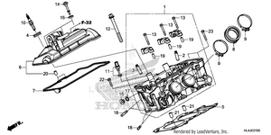 Cylinder Head Schematic