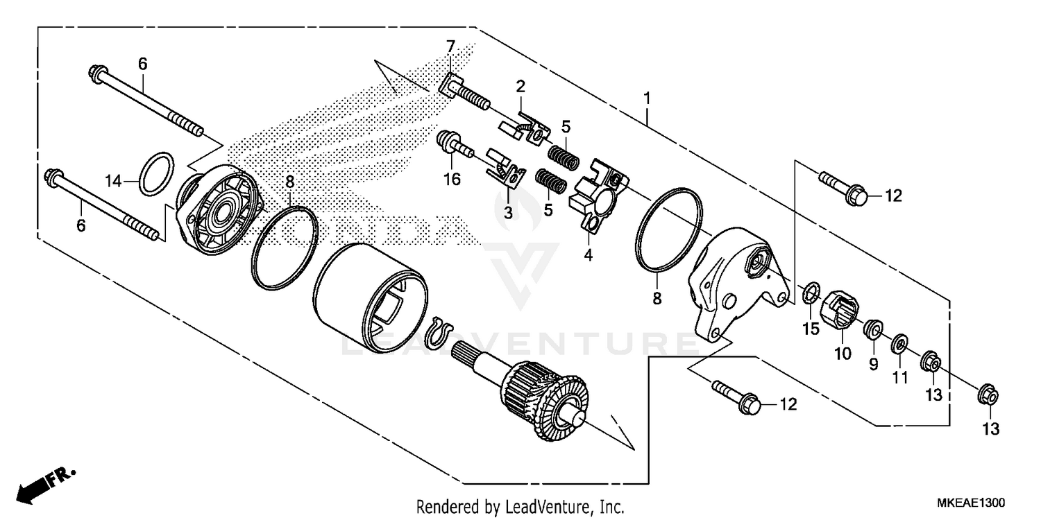 STARTING MOTOR