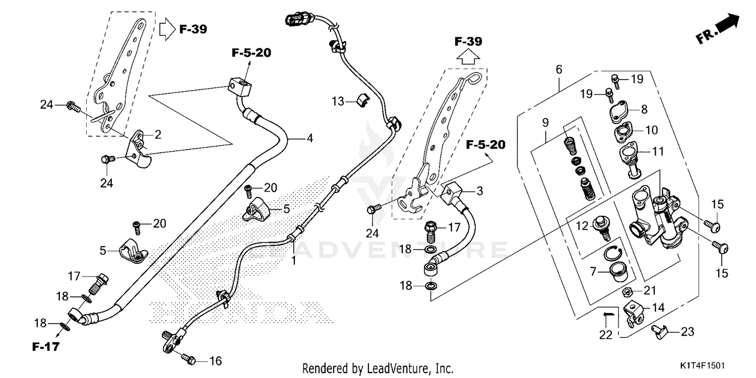 REAR BRAKE MASTER        CYLINDER (2)
