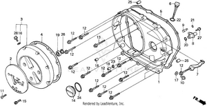 Vt1100c Right Crankcase Cover Schematic