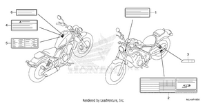 Caution Labels Schematic