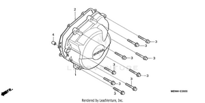 Alternator Cover Schematic