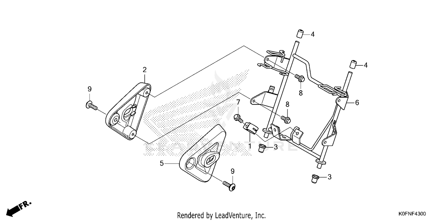 HEADLIGHT BRACKET