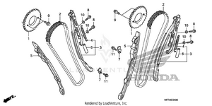 Cam Chain@tensioner Schematic