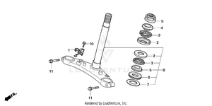 Steering Stem Schematic