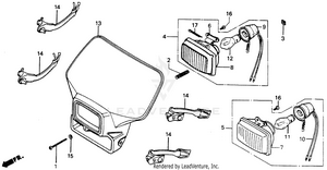 Headlight Schematic