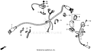Wire Harness 85-87 Schematic