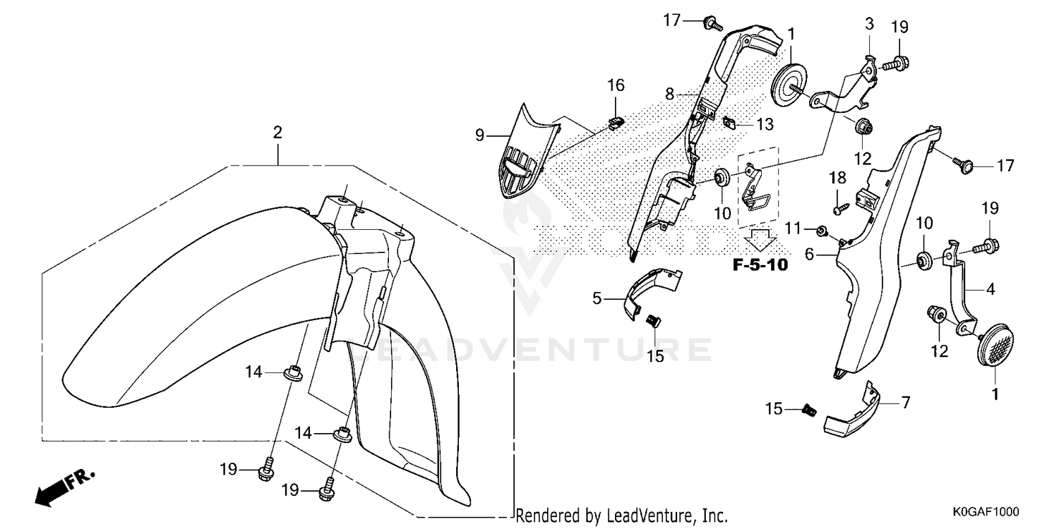 FRONT FENDER
