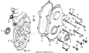 Reduction Case + Reduction Cover Schematic