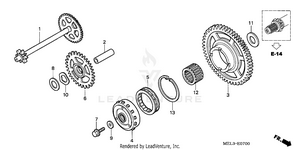 Starting Clutch Schematic