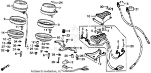 Speedometer + Tachometer Schematic