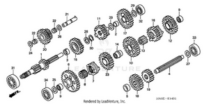Transmission (trx450fm) Schematic