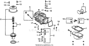 Carburetor Components I Schematic