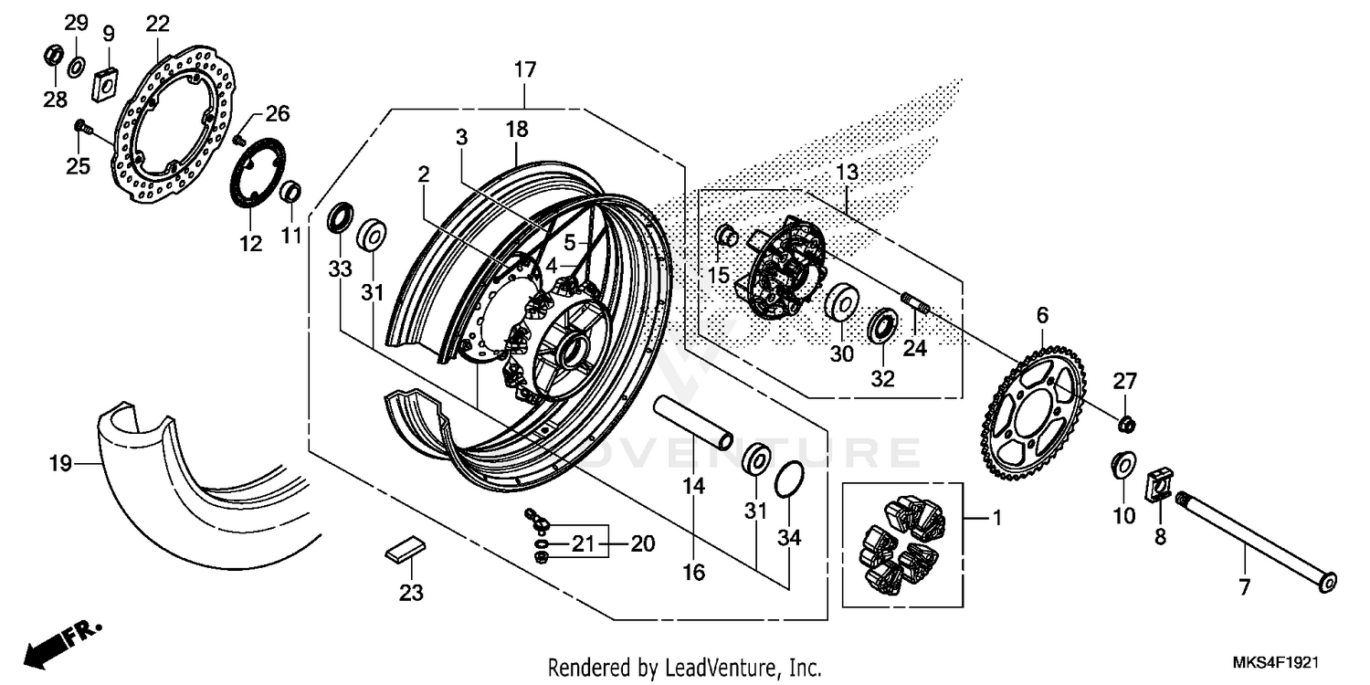REAR WHEEL (2)