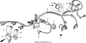 450s Wire Harness Schematic
