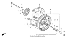 Front Wheel Schematic