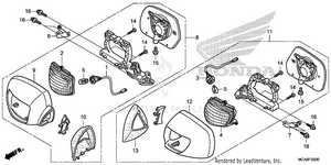 Turn Signal@mirror Schematic