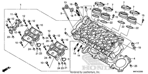 Cylinder Head Schematic