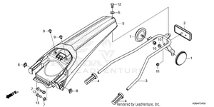 Rear Fender Schematic