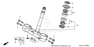 Steering Stem Schematic
