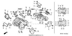Cylinder Head Cover Schematic
