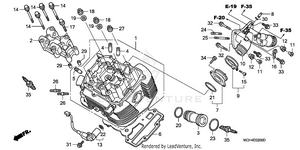 Cylinder Head (fr.) Schematic