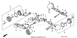 Turn Signal 95-97 Schematic