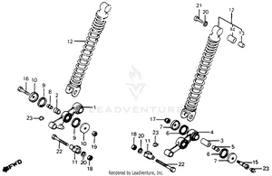 Front Fork Schematic