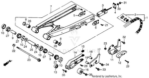 Swingarm 85 Schematic