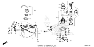 Fuel Tank (1) Schematic