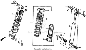 Front Shock Absorber Schematic