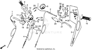 Control Levers + Switches + Calbes Schematic