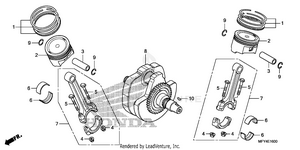 Crankshaft@piston Schematic