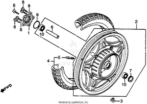 Rear Wheel Schematic