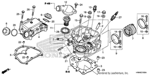 Cylinder Head Schematic